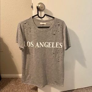 ❤️❤️ Los Angeles California Light Grey Shirt